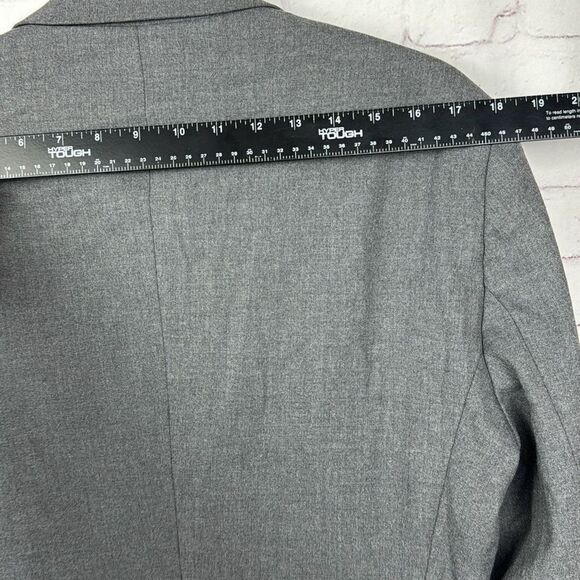 Zara Man Sport Coat Mens 42R Blazer Jacket 2 Button Single Vent Business Gray - Picture 10 of 11